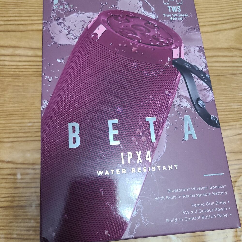 BETA Bluetooth/ USB/ audio jack Portable Speaker (AS IS)